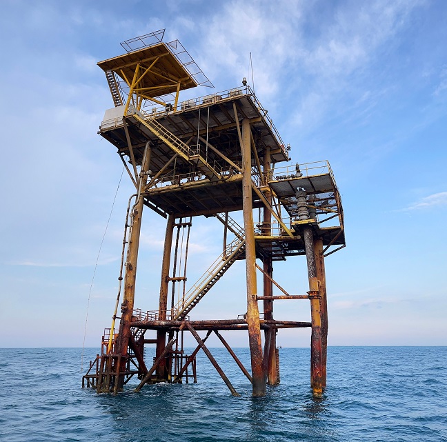 Chevron offshore diving services