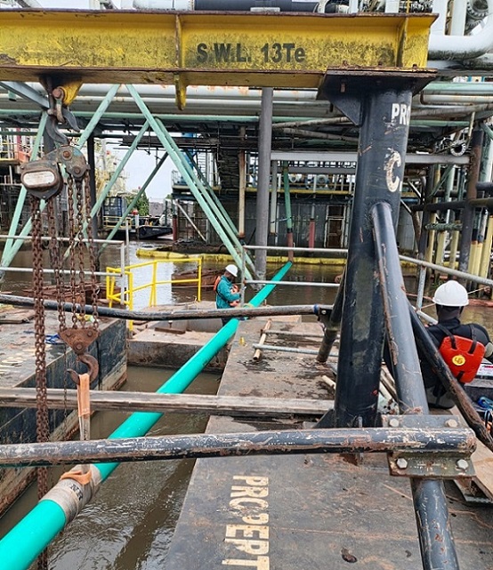 Chevron offshore diving services